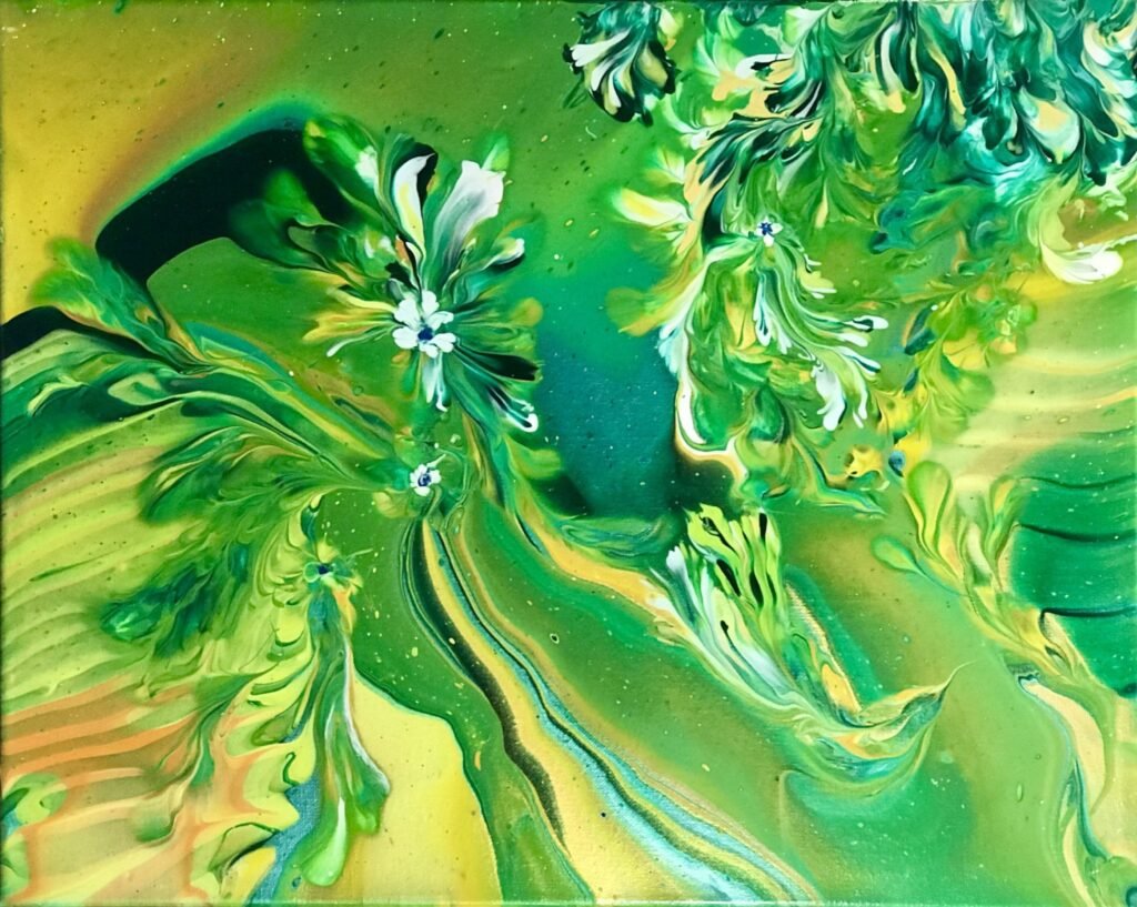 Girl With Flowers in Her Hair